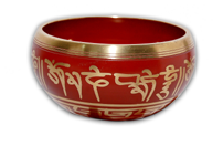 Tibetan Machine Made Etching Bowls in india