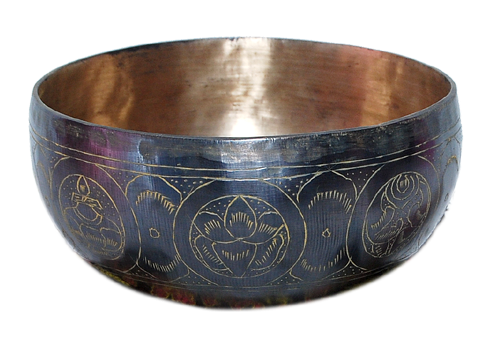 Tibetan Handmade Engraved Singing Bowls