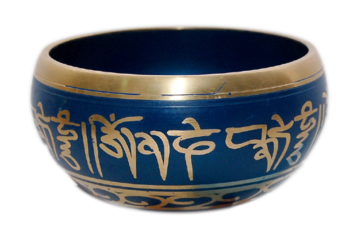 Tibetan machine made etching singing bowls in india