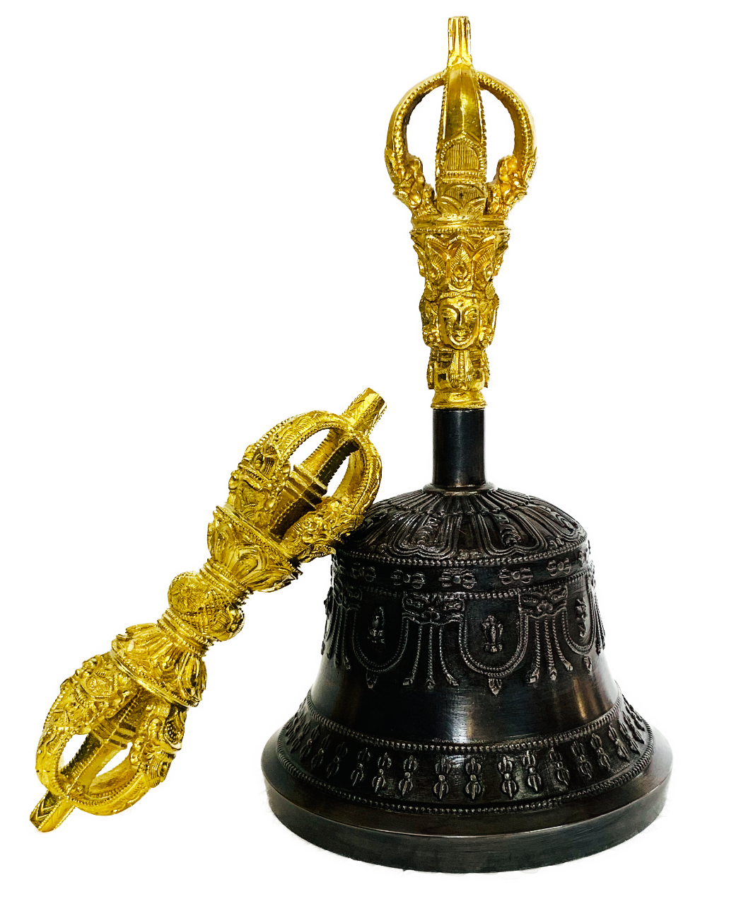1628324502BLACK Singing Bell Black Colour