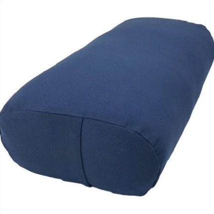 Navy blue color bolster cushion