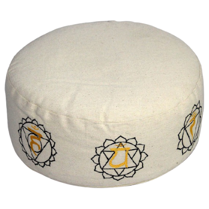 Round Zafu Cushion Seven Chakra