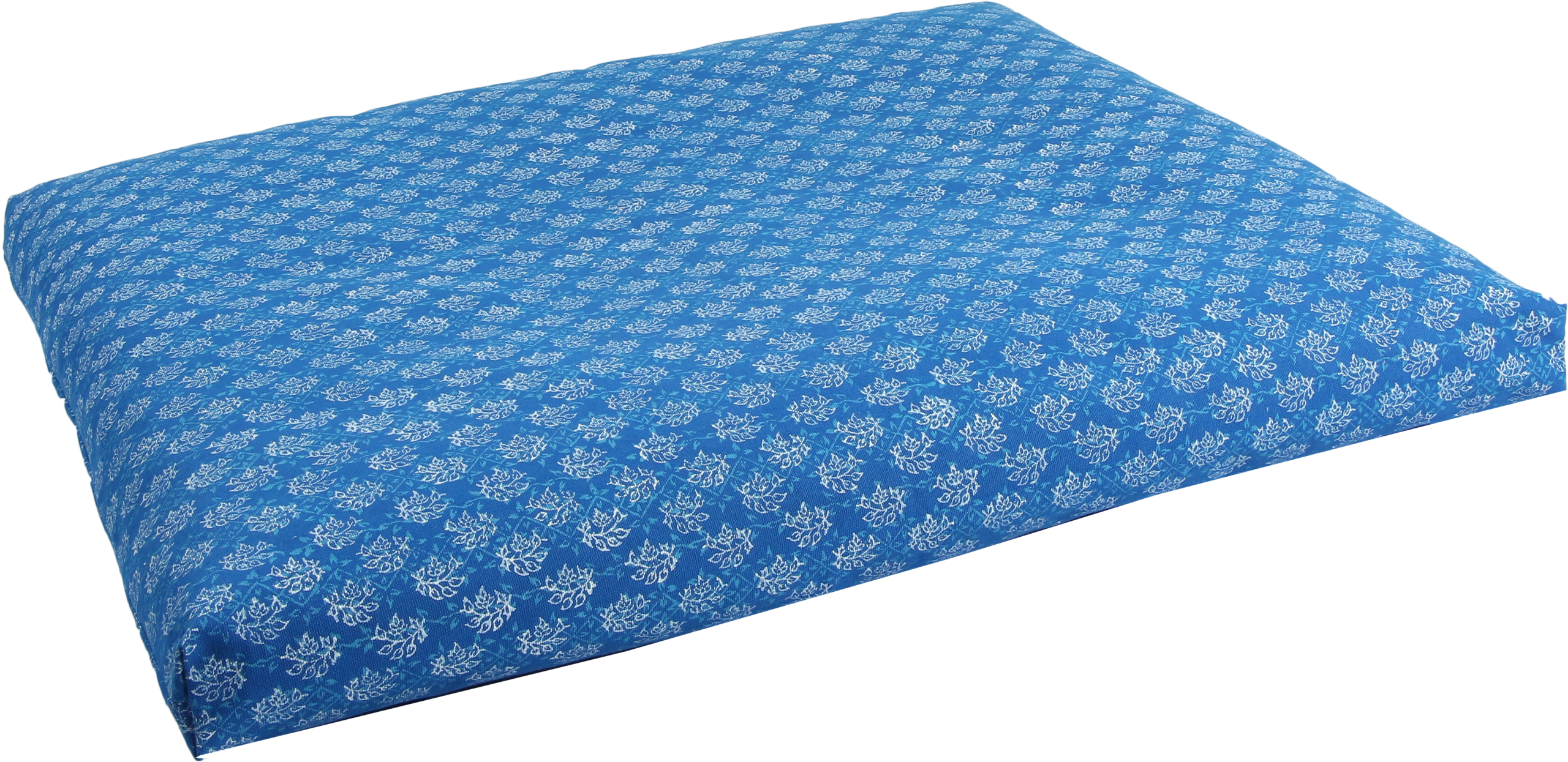 ZA-033 Zabuton Mat (Navy Block Printed)