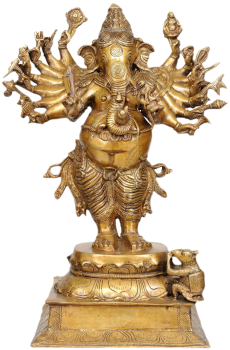 Deity Standing Lord Ganesha