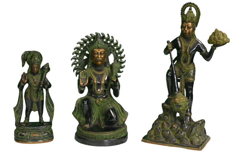 singingbowlsexporter_SBEH0001_1 BRASS HANUMAN
