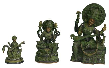 BRASS SARSWATI