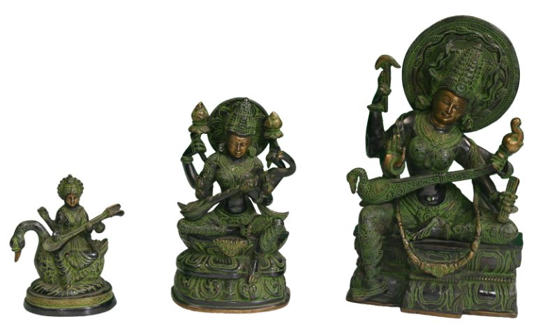 BRASS SARSWATI
