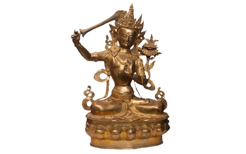 BRASS MUNJESWARI (Golden)